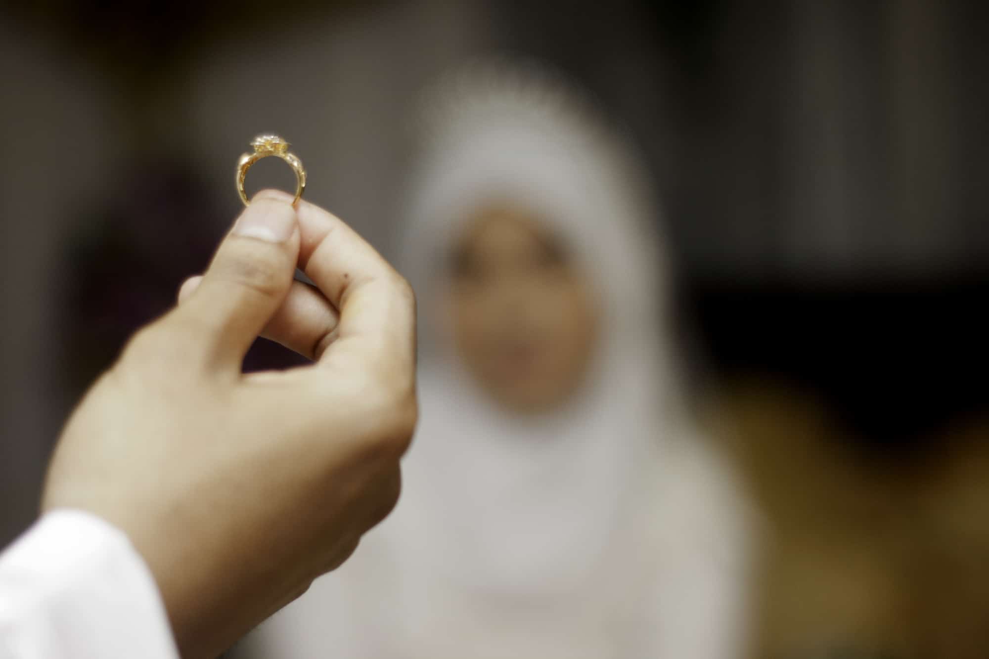 Мусульманский палец. Islamic Wedding Ring.
