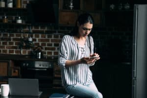 communicate via his friends and family