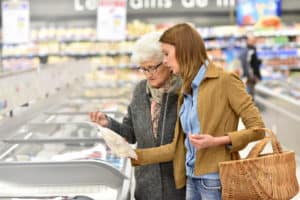 do a baby groceries