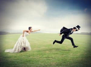 the wedding goals are not for him