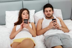 It shows that you do not trust you partner