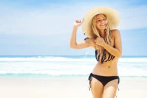 she is enjoying her life