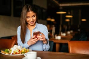 signs that she is happy to have you