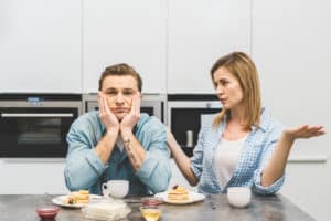 talking about you makes him bored