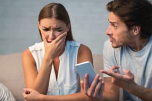 he accuses you of cheating
