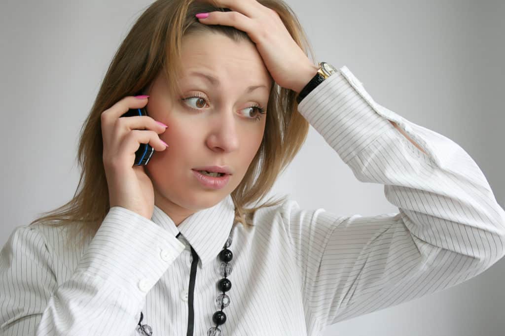 make nuisance and frightening phone calls